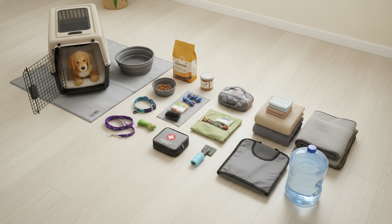 Dog Road Trip Essentials: Safety, Food, Cleanup, First Aid